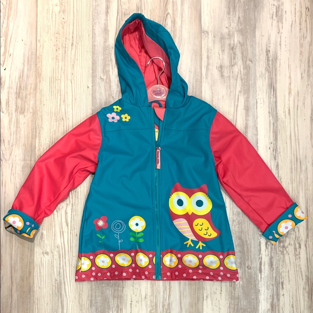 Owl Kids rain jacket.